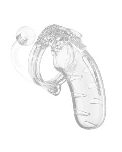Shots Man Cage 4.5" Cock Cage w/Plug 11